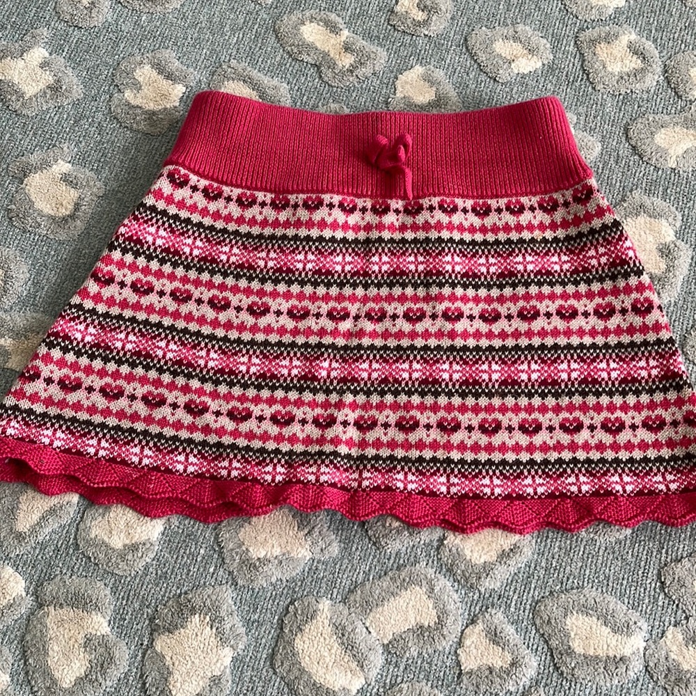 Janie and Jack 18-24 mo sweater skirt elastic waist
